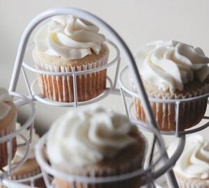 Vanilla cupcake with buttercream frosting Sugar Dreams Bakery East Patchogue