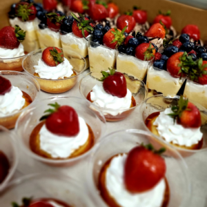 Cake shooters from Sugar Dreams Bakery in East Patchogue NY