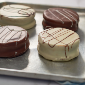 Chocolate covered Oreos from Sugar Dreams Bakery in East Patchogue NY